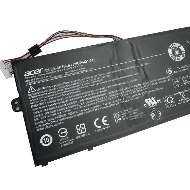 エイサー・ACER AP16L8Jノートパソコンバッテリー