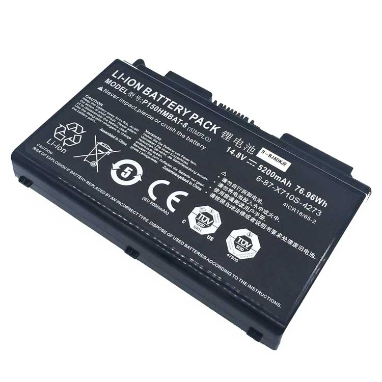 CLEVO P150HMBAT-8ノートパソコンバッテリー