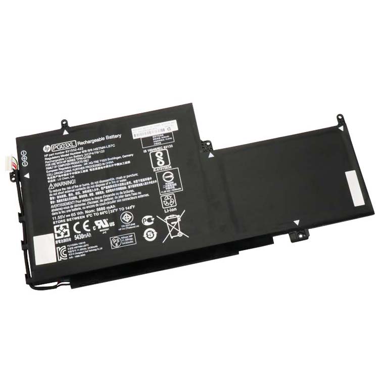 新品バッテリーHP PG03XL』4323mAh/52.5Wh 11.55V PG03XL - ノート